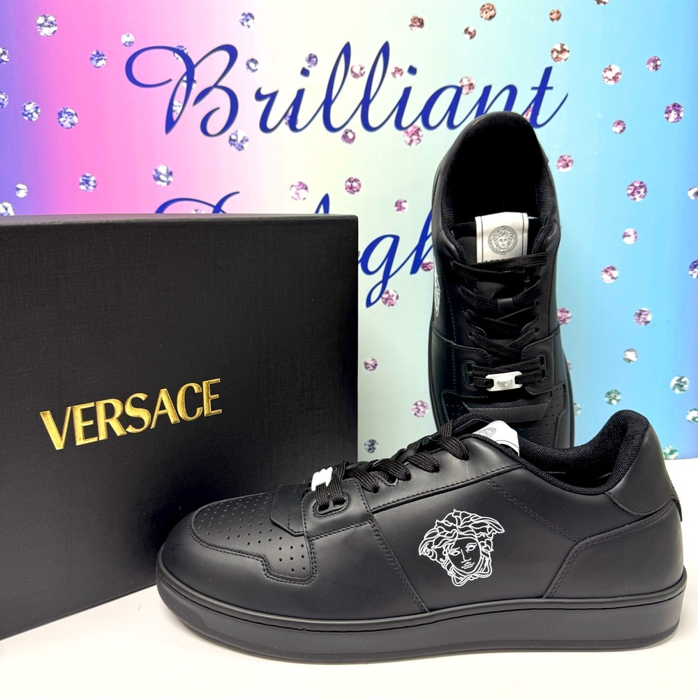 🔥SALE $850 NIB AUTH VERSACE MEDUSA SNEAKERS